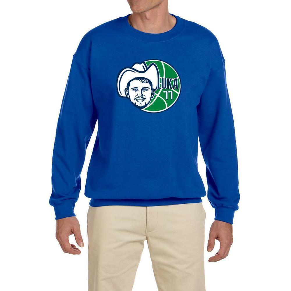 Dallas Mavericks Luka Doncic Graphic Basketball Fan Streetwear Sweatshirt